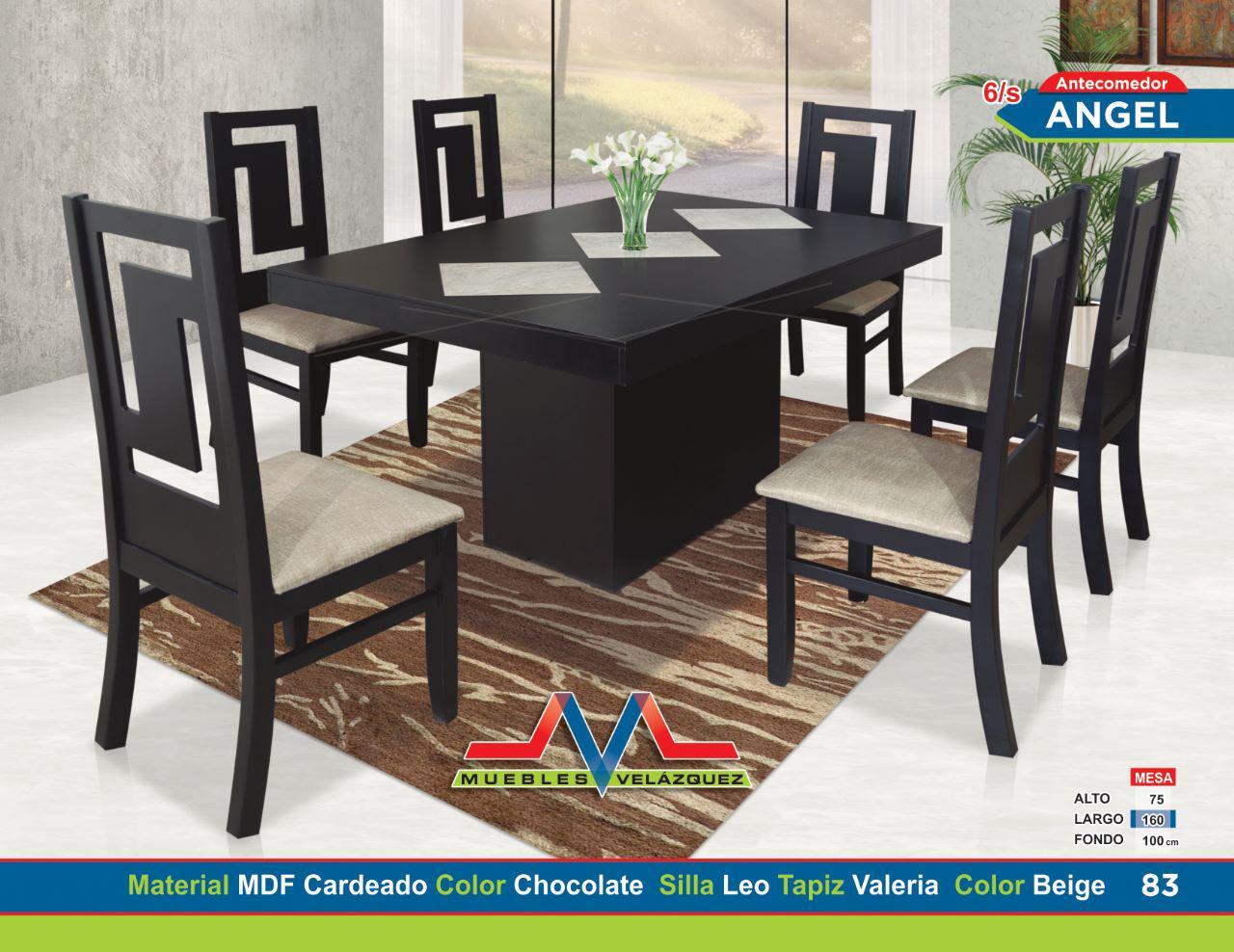 Antecomedor ángel de 6