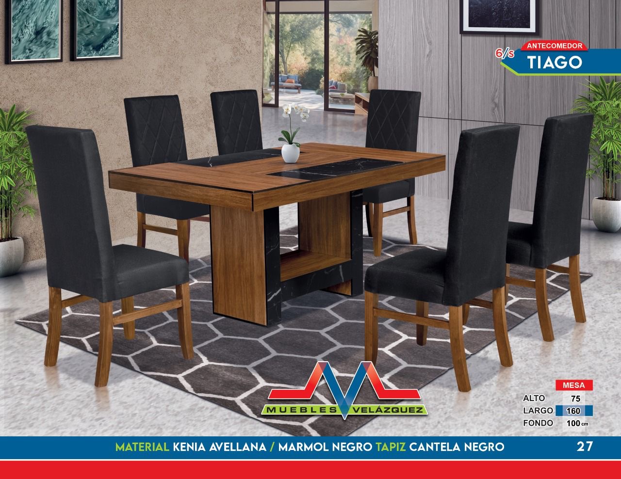 Antecomedor Tiago de 6